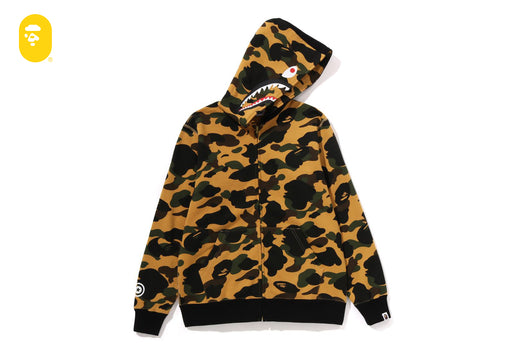 1ST CAMO MILO SHARK ZIP HOODIE