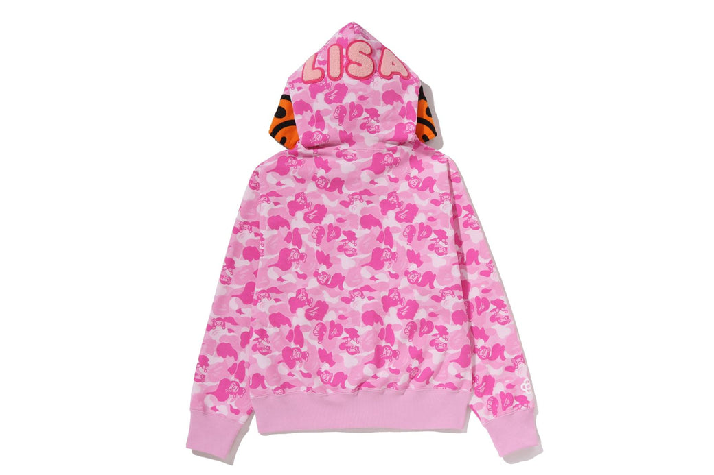 S サイズ BABY LISA ABC CAMO FULL ZIP HOODIE BABY LISA ABC CAMO FULL ZIP HOODIE | bape.com
