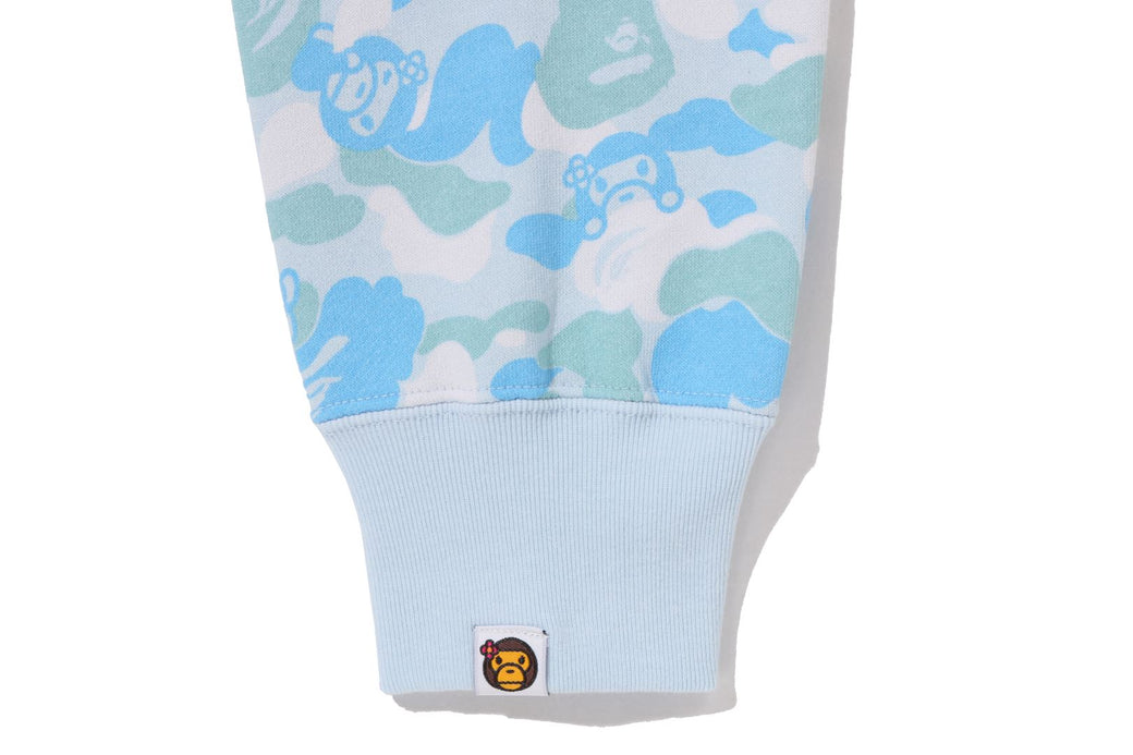 BABY LISA ABC CAMO FULL ZIP HOODIE | bape.com