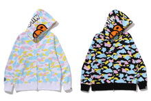 NEW MULTI CAMO BABY MILO REGULAR FIT FULL ZIP HOODIE