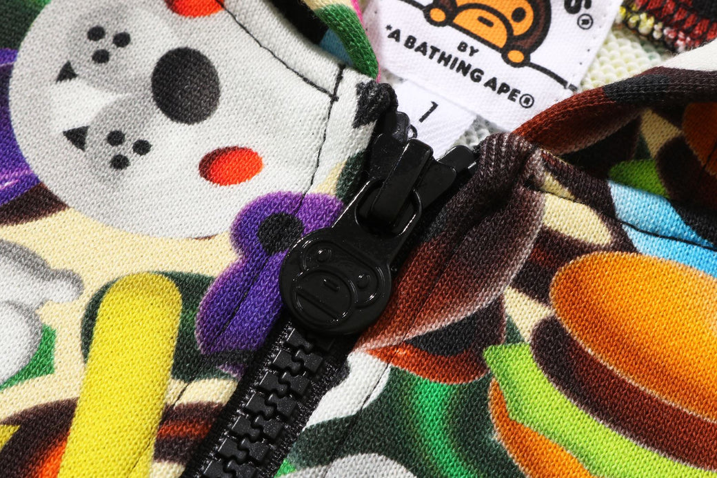 3D MILO ALL FRIENDS ZIP HOODIE | bape.com