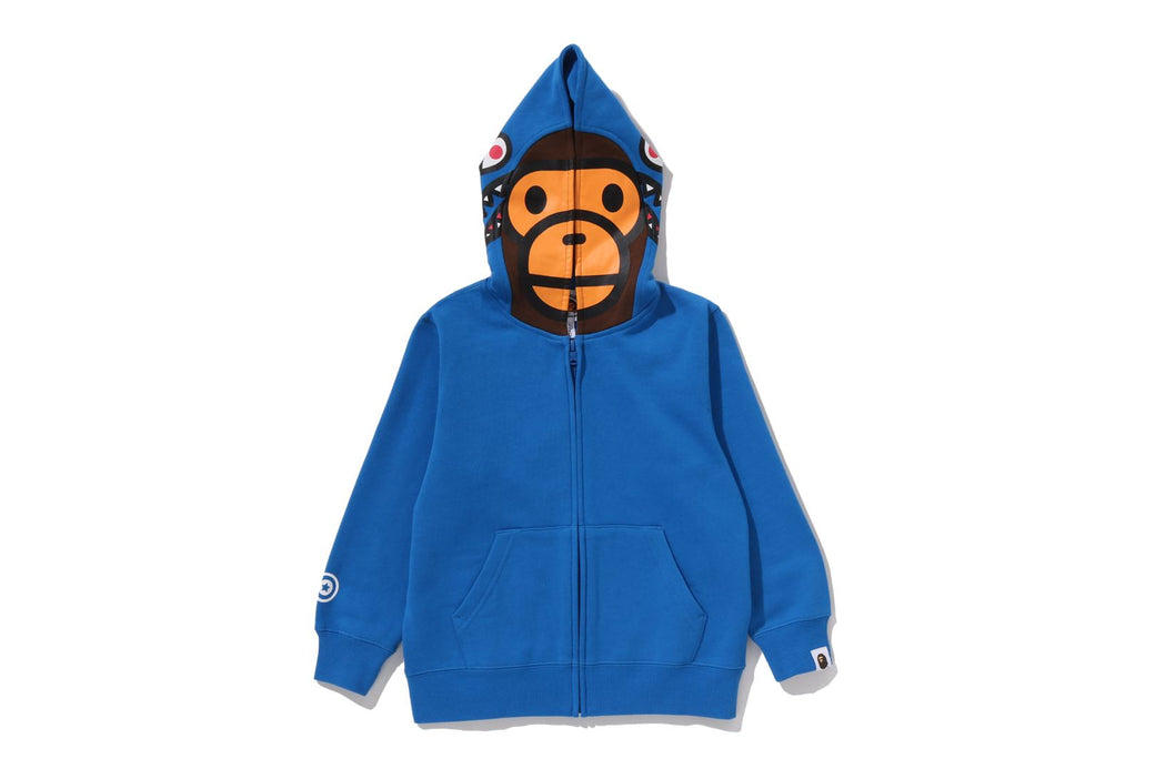 MILO SHARK ZIP HOODIE | bape.com