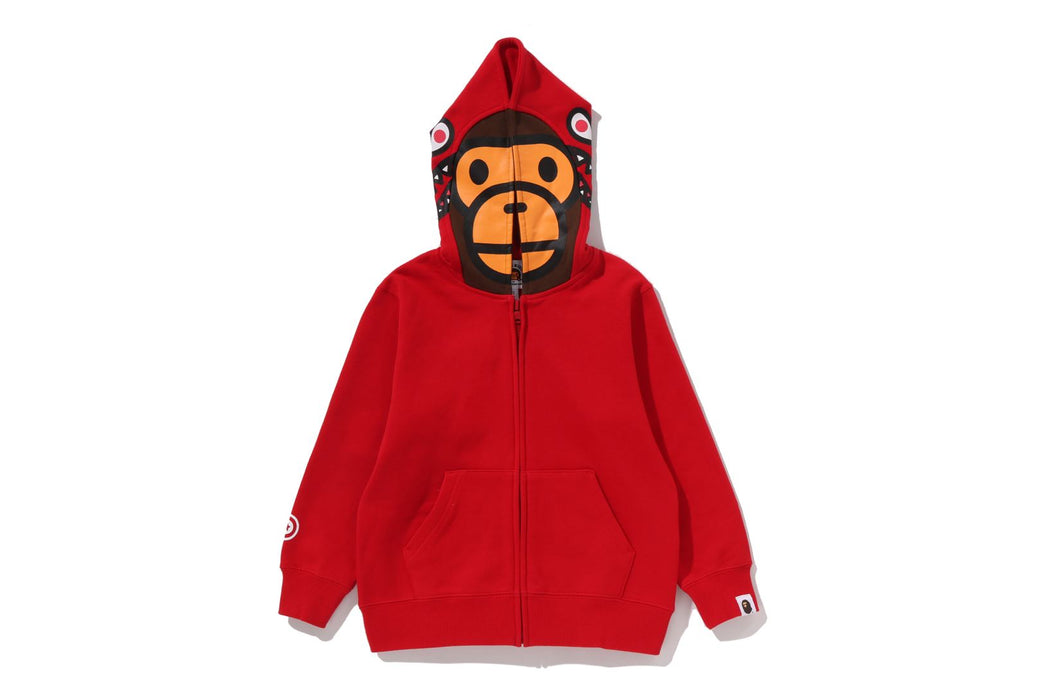 MILO SHARK ZIP HOODIE | bape.com