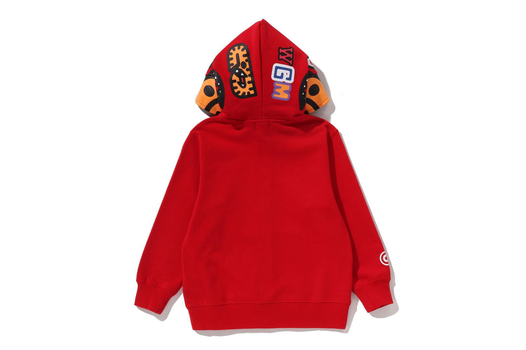 MILO SHARK ZIP HOODIE | bape.com