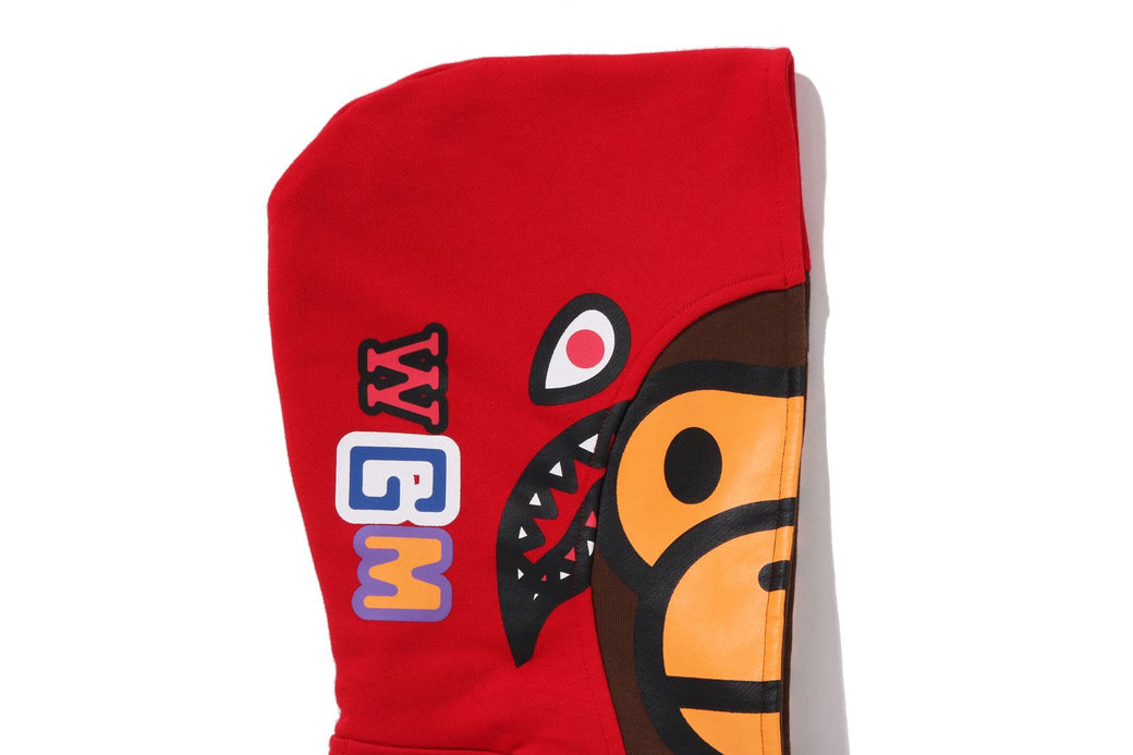 MILO SHARK ZIP HOODIE | bape.com