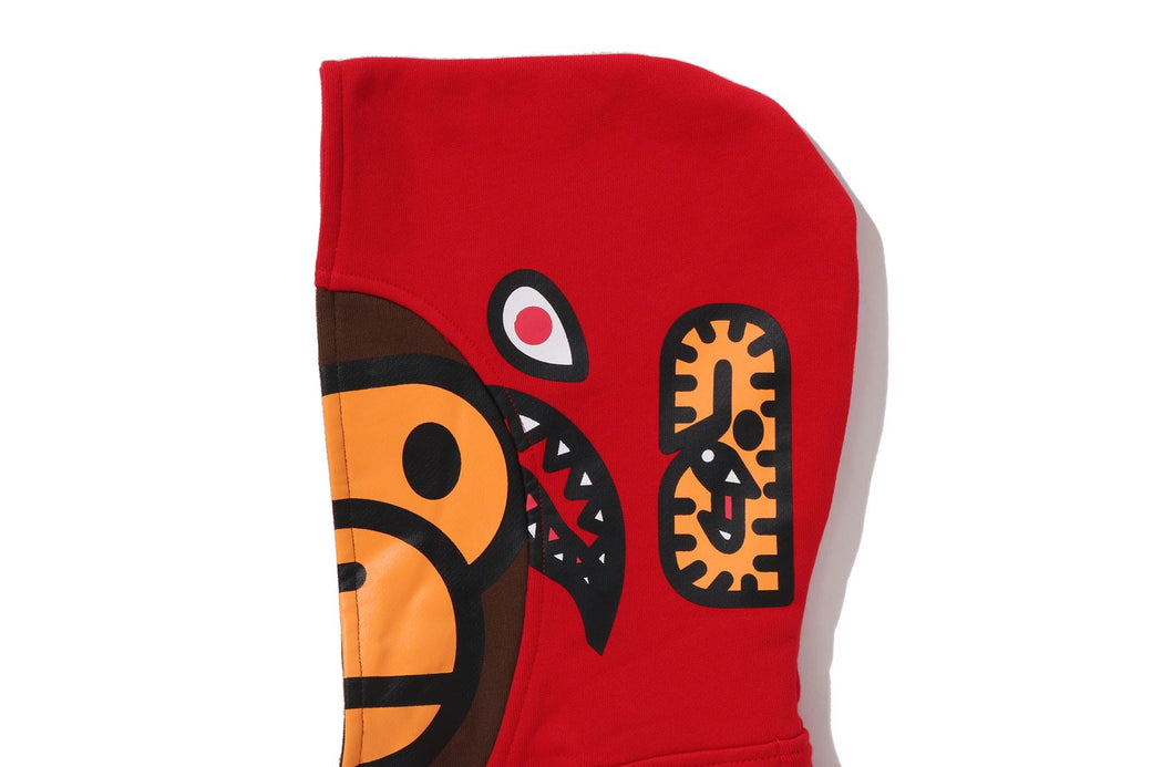 MILO SHARK ZIP HOODIE | bape.com