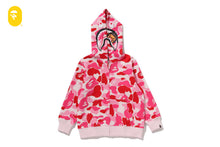 ABC CAMO MILO SHARK ZIP HOODIE