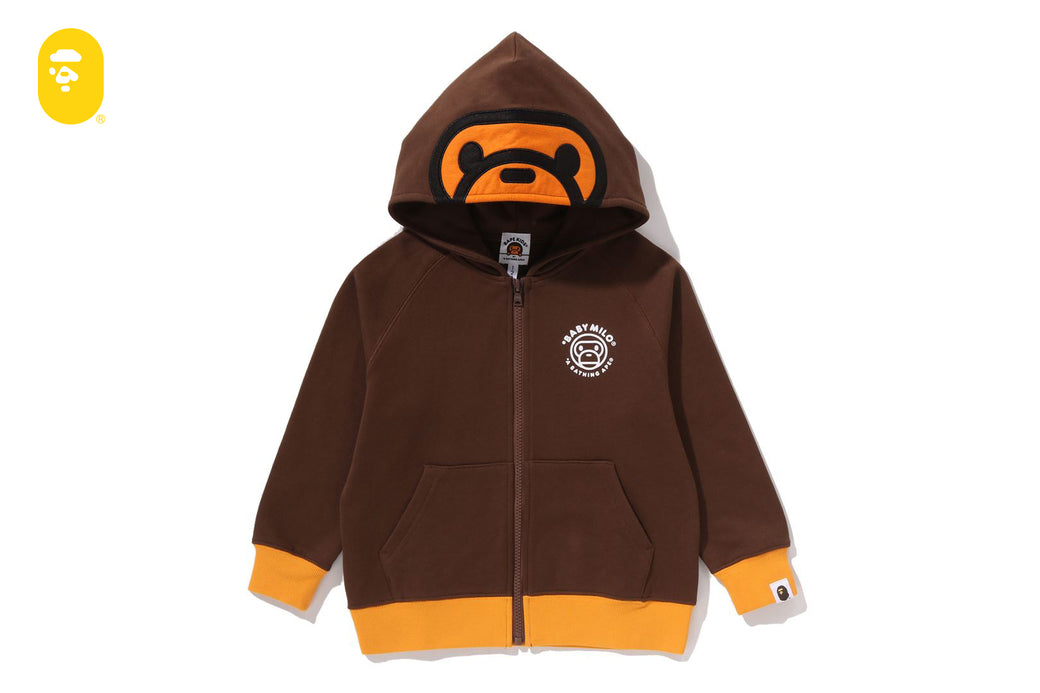 BABY MILO ZIP HOODIE | bape.com