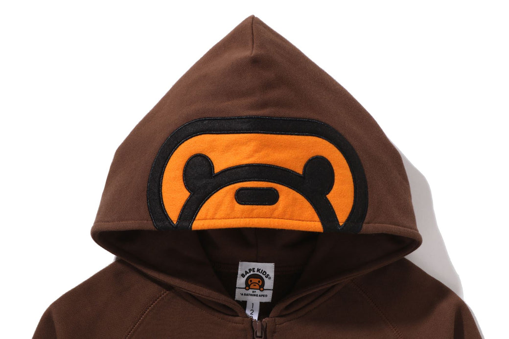 BABY MILO ZIP HOODIE | bape.com