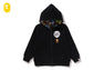 BABY MILO PATTERN REVERSIBLE ZIP HOODIE