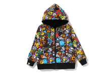 BABY MILO PATTERN REVERSIBLE ZIP HOODIE