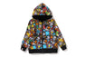 BABY MILO PATTERN REVERSIBLE ZIP HOODIE