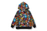 BABY MILO PATTERN REVERSIBLE ZIP HOODIE