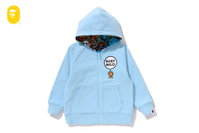 BABY MILO PATTERN REVERSIBLE ZIP HOODIE