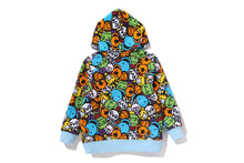 BABY MILO PATTERN REVERSIBLE ZIP HOODIE