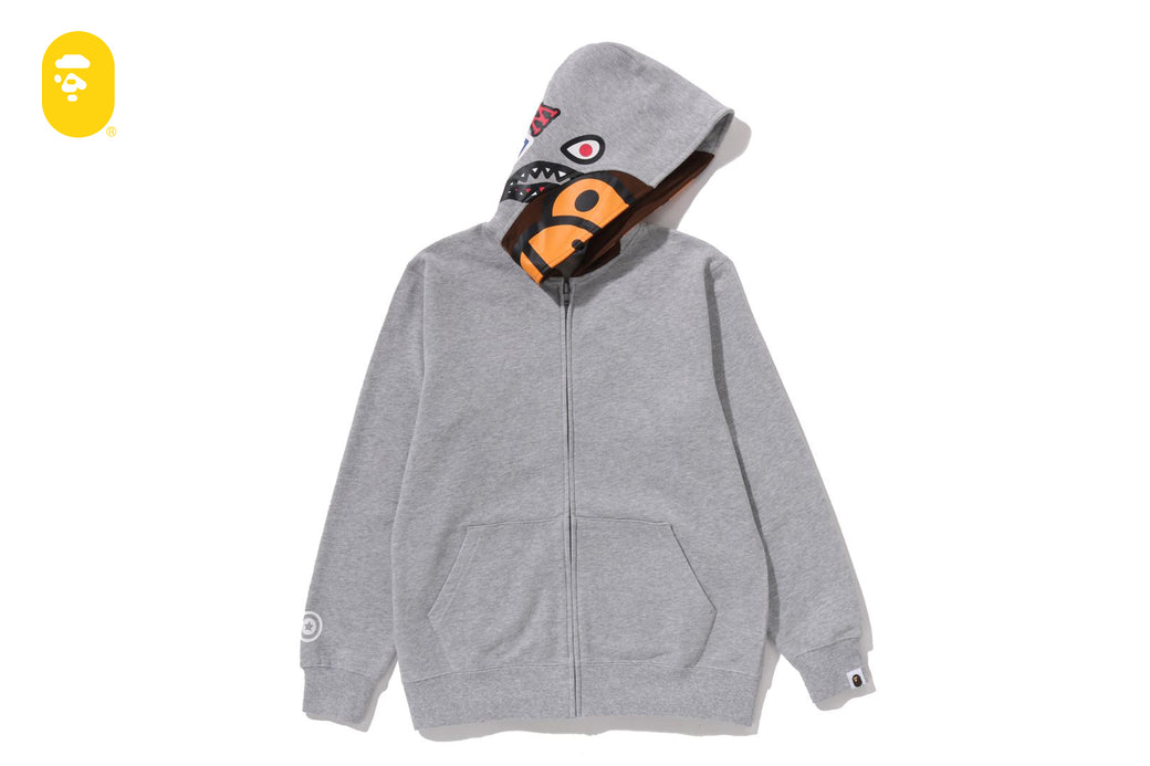 MILO SHARK ZIP HOODIE | bape.com