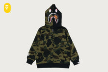 1ST CAMO MILO SHARK ZIP HOODIE