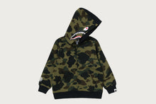 1ST CAMO MILO SHARK ZIP HOODIE