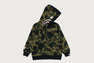 1ST CAMO MILO SHARK ZIP HOODIE
