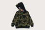 1ST CAMO MILO SHARK ZIP HOODIE