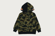 1ST CAMO MILO SHARK ZIP HOODIE