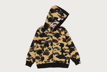1ST CAMO MILO SHARK ZIP HOODIE