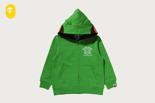BABY MILO FRIENDS ZIP HOODIE
