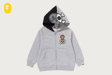 BABY MILO SKULL GLOW IN THE DARK ZIP HOODIE
