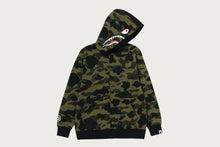 1ST CAMO MILO SHARK ZIP HOODIE