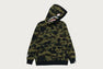 1ST CAMO MILO SHARK ZIP HOODIE
