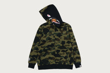 1ST CAMO MILO SHARK ZIP HOODIE