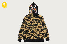 1ST CAMO MILO SHARK ZIP HOODIE