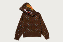 MILOGRAM SWEETS PATTERN SHARK FULL ZIP HOODIE