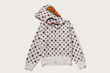 MILOGRAM SWEETS PATTERN SHARK FULL ZIP HOODIE
