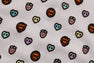 MILOGRAM SWEETS PATTERN SHARK FULL ZIP HOODIE