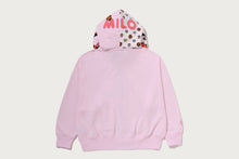 MILO SHARK OVERSIZED FULL ZIP DOUBLE HOODIE
