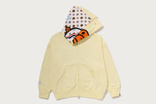 MILO SHARK OVERSIZED FULL ZIP DOUBLE HOODIE