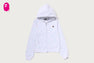 LISA MILO STA PATTERN ONE POINT FULL ZIP HOODIE