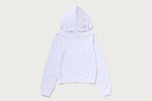 LISA MILO STA PATTERN ONE POINT FULL ZIP HOODIE