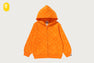 TONAL MILOGRAM BANANA ZIP HOODIE