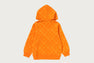 TONAL MILOGRAM BANANA ZIP HOODIE