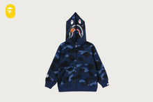 COLOR CAMO MILO SHARK ZIP HOODIE