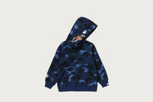 COLOR CAMO MILO SHARK ZIP HOODIE