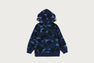 COLOR CAMO MILO SHARK ZIP HOODIE