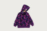 COLOR CAMO MILO SHARK ZIP HOODIE