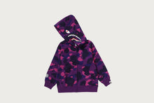 COLOR CAMO MILO SHARK ZIP HOODIE