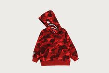 COLOR CAMO MILO SHARK ZIP HOODIE