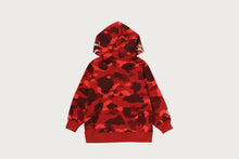 COLOR CAMO MILO SHARK ZIP HOODIE
