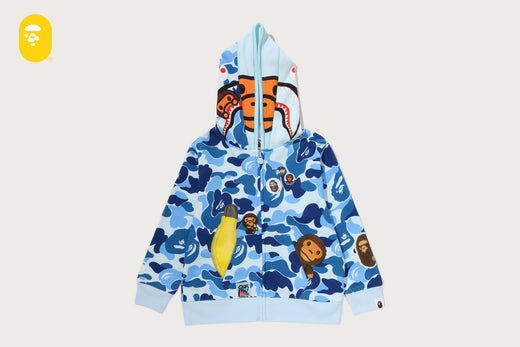 ABC CAMO TROMPE L'OEIL ZIP HOODIE