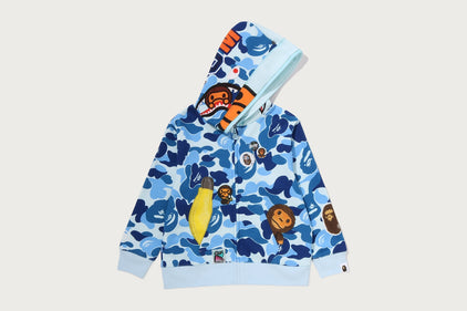 ABC CAMO TROMPE L'OEIL ZIP HOODIE
